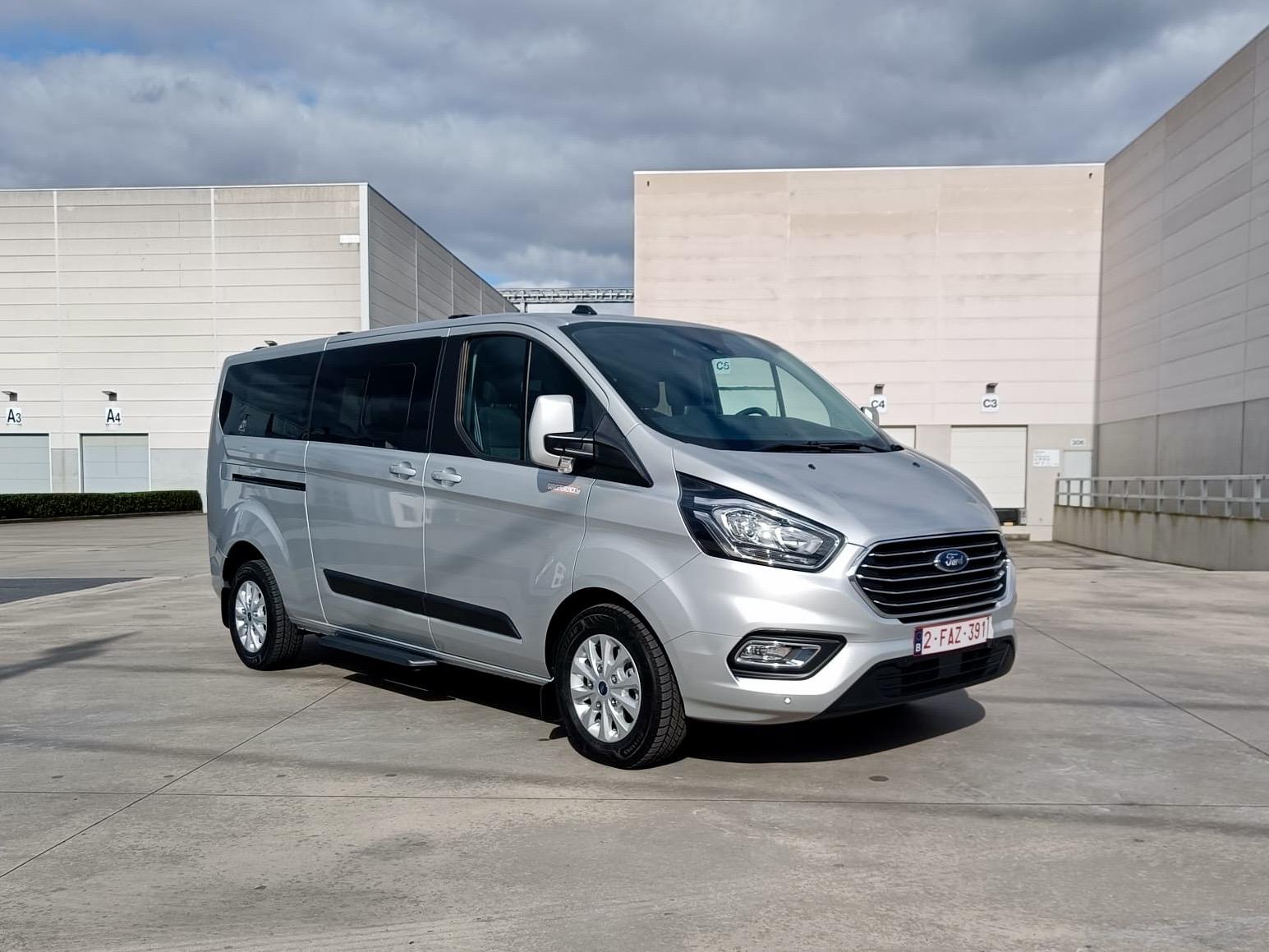 Verlengde FORD TOURNEO custom automatic nieuw 2024